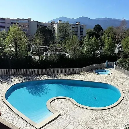 Climatise Avec Piscine, Parking - - Fr-1-388-48 * 아르젤레쉬르메르